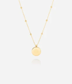 Collier Pearl (Acier Doré) 22 Collier Pearl (Acier Doré) -Bijoux Fantaisie SNM18338 01VERSO WEB