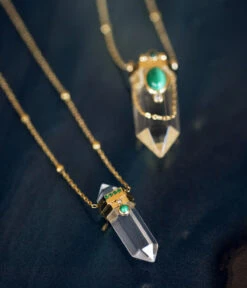 Collier Mantra (Acier Doré) -Bijoux Fantaisie SNM19856 01WHT NM1