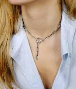 Collier Ando (Acier) -Bijoux Fantaisie SNM8556 00UNI P1