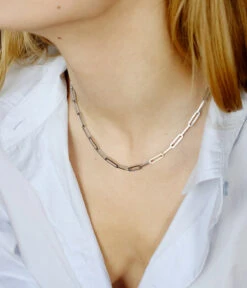 Collier Ando (Acier) -Bijoux Fantaisie SNM8556 00UNI P2