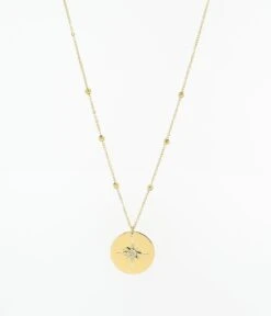 Collier Streisand (Acier Doré)