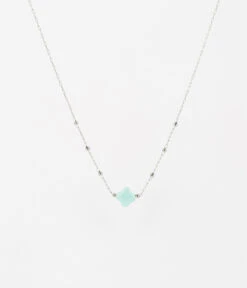 Collier Velasquez (Acier) -Bijoux Fantaisie SNS07970 00AQU WEB