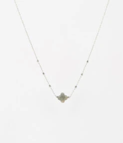 Collier Velasquez (Acier) -Bijoux Fantaisie SNS07970 00GRY WEB