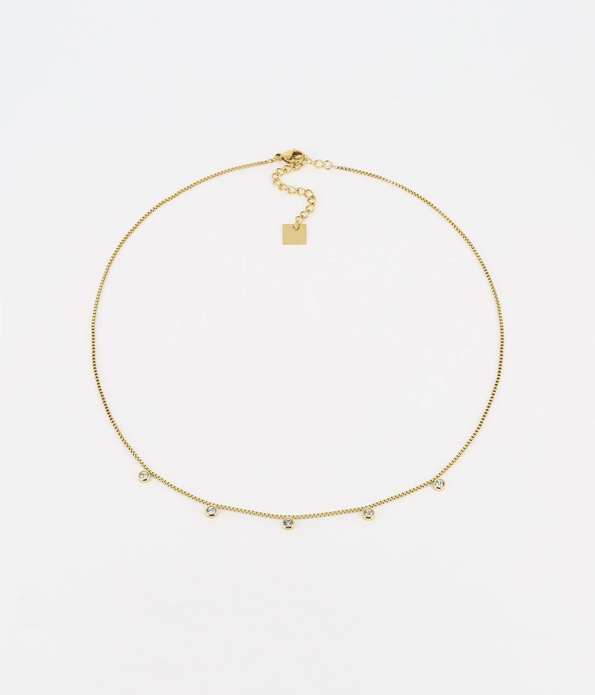 Collier Tiradente (Acier Doré) 3 Collier Tiradente (Acier Doré)