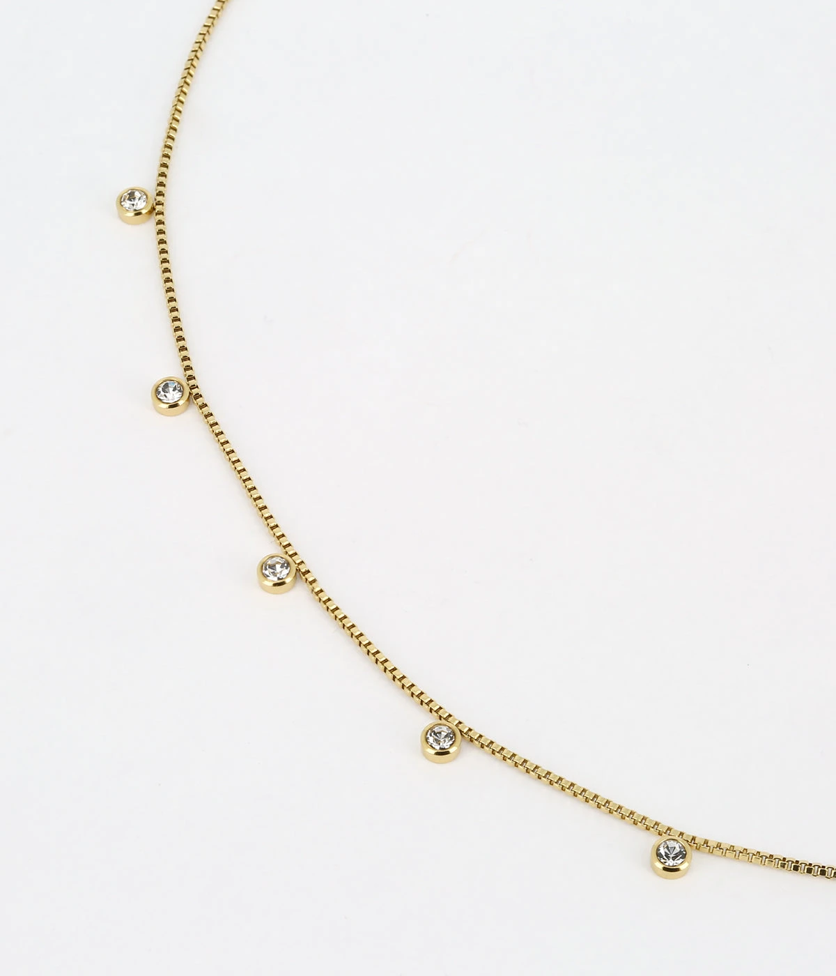 Collier Tiradente (Acier Doré) 4 Collier Tiradente (Acier Doré) – Image 2