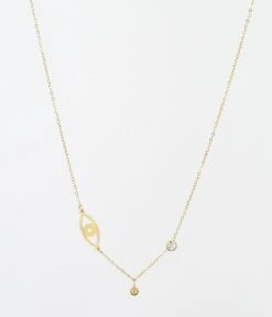 Collier Nazar (Acier Doré)