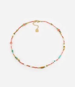 Collier Vedelem (Acier Doré) -Bijoux Fantaisie SNS16182 01TQB WEB