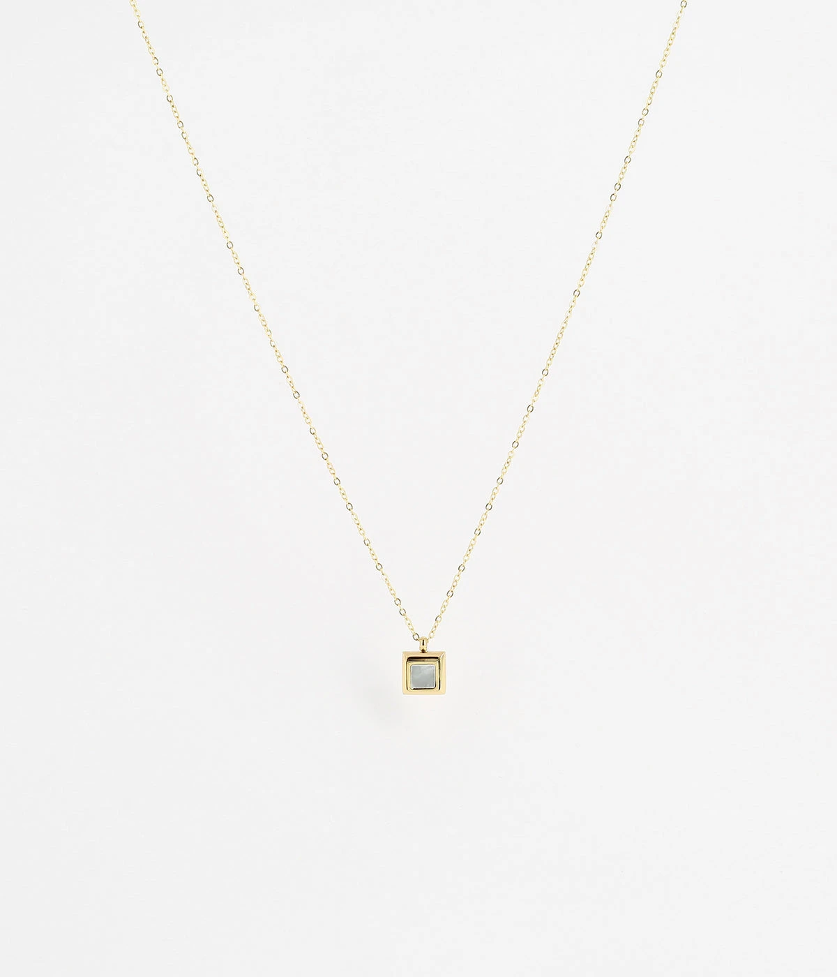 Collier Tania (Acier Doré) 3 Collier Tania (Acier Doré)