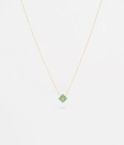 Collier Mint (Acier Doré) -Bijoux Fantaisie SNS18056 01TQB WEB