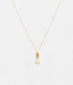 Collier Séville (Acier Doré) 12 Collier Séville (Acier Doré) -Bijoux Fantaisie SNS18192 01NUD WEB