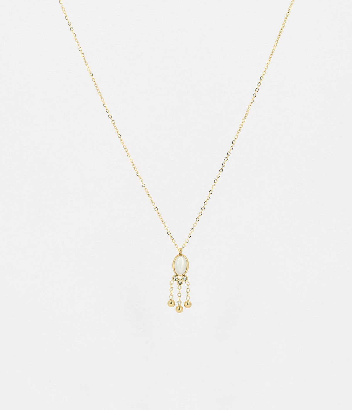 Collier Séville (Acier Doré) 8 Collier Séville (Acier Doré) – Image 6