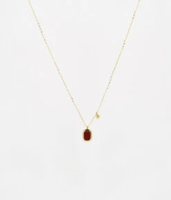 Collier Lilou (Acier Doré) -Bijoux Fantaisie SNS18209 01RED WEB