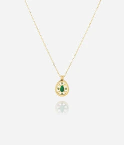 Collier Florentine (Acier Doré) -Bijoux Fantaisie SNS19808 01GRN WEB aab93b62 2d8c 42d7 9cd6 c74dd0118364