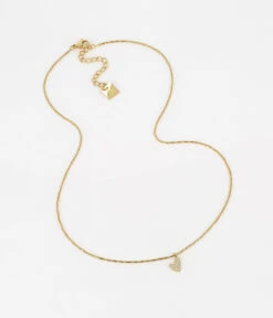 Collier Amour Fou (Acier Doré)