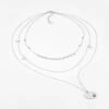Collier Sonia (Acier) 1 Collier Sonia (Acier) -Bijoux Fantaisie SNX10629 00WHT WEB 1