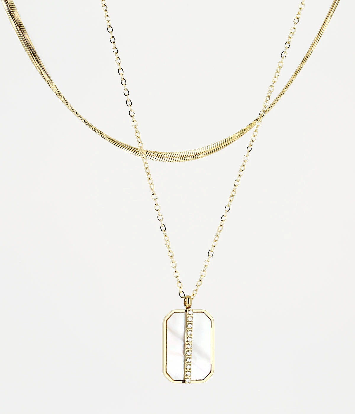 Collier Nikov (Acier Doré) 3 Collier Nikov (Acier Doré)