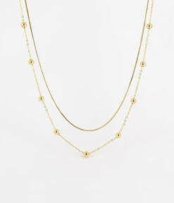 Collier Andréa (Acier Doré)