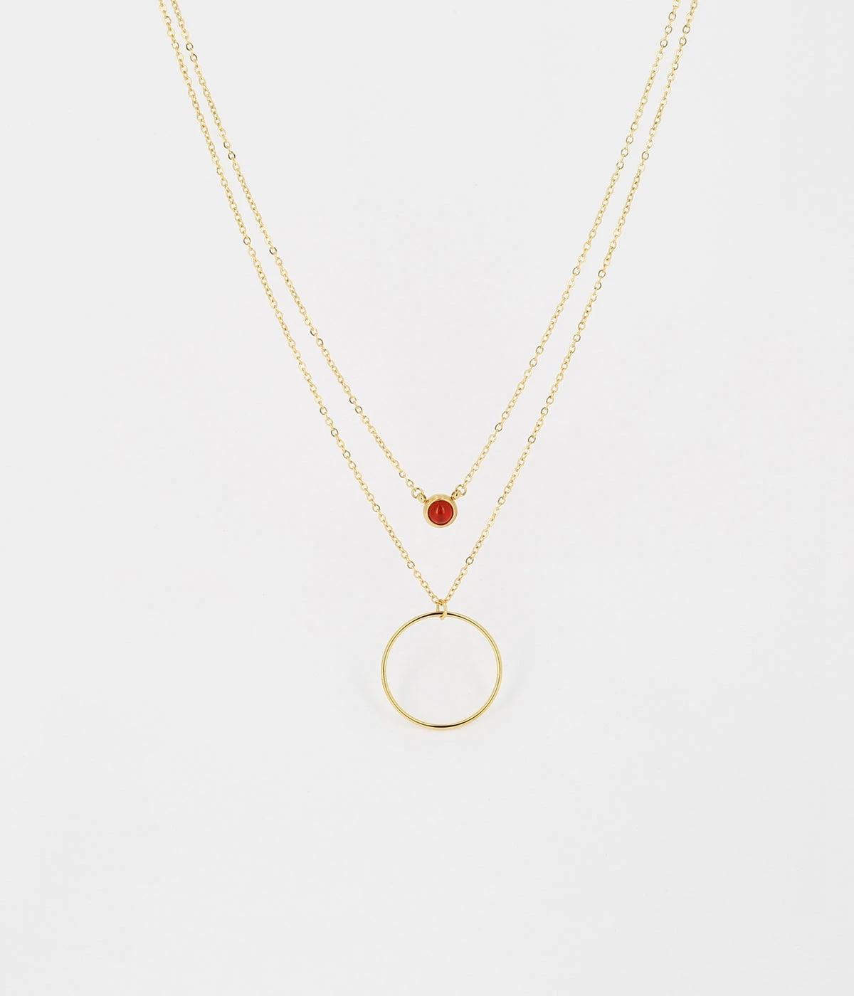 Collier Séraphine (Acier Doré) 3 Collier Séraphine (Acier Doré)