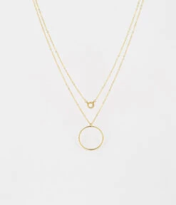 Collier Séraphine (Acier Doré) 7 Collier Séraphine (Acier Doré) -Bijoux Fantaisie SNX16330 01SEL WEB