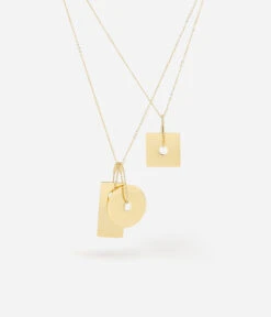 Collier Multi Kilani (Acier Doré) -Bijoux Fantaisie SNX16417 01UNI 01 WEB