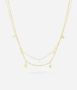 Collier Alaïa (Acier Doré)