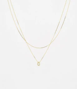 Collier Carole (Acier Doré) 8 Collier Carole (Acier Doré) -Bijoux Fantaisie SNX18136 01SEL WEB