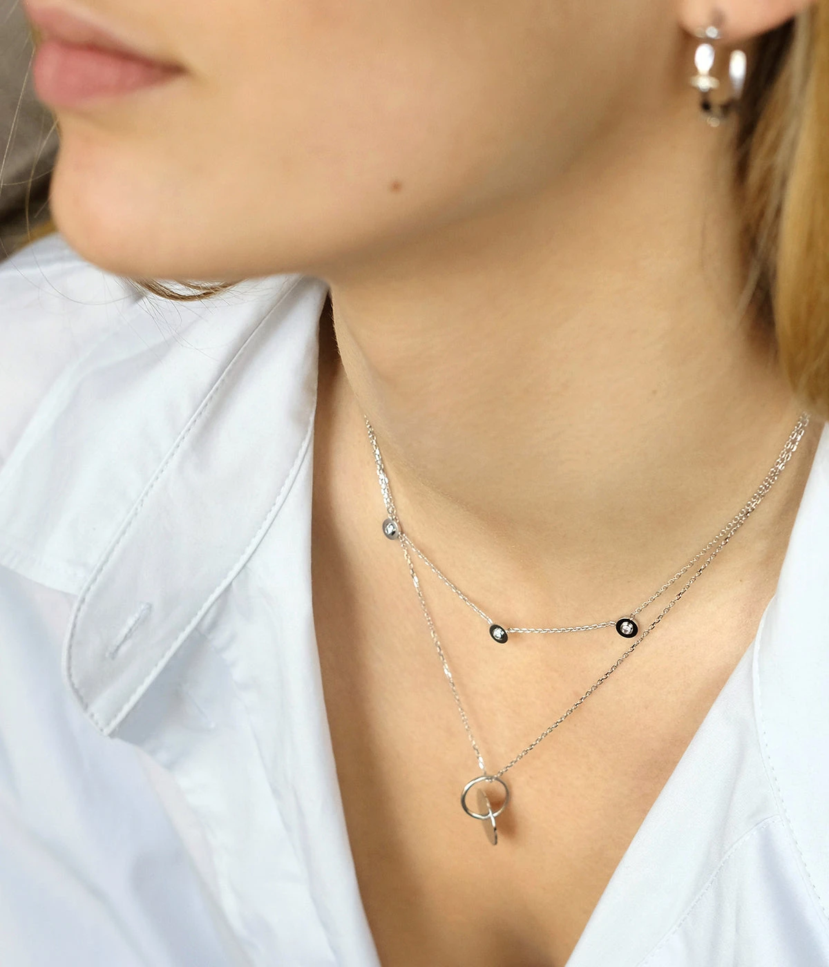 Collier Nawel (Acier) 4 Collier Nawel (Acier) – Image 2