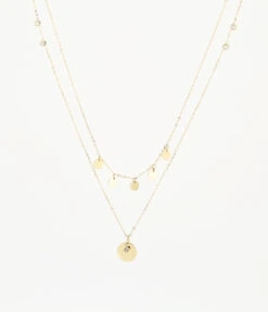 Collier Precilia (Acier Doré)