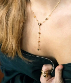 Bague Cacilie (Acier Doré) -Bijoux Fantaisie SRL20099 01UNI P2