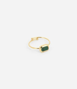 Bague Lilou (Acier Doré) -Bijoux Fantaisie SRR18209 01GRN WEB