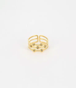 Bague Bellezza (Acier Doré)
