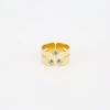 Bague Paola (Acier Doré) -Bijoux Fantaisie SRR18564 01WHT WEB