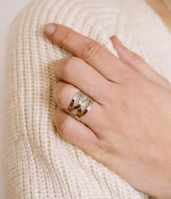 Bague Sirius (Acier) -Bijoux Fantaisie SRR6674 00UNI P1