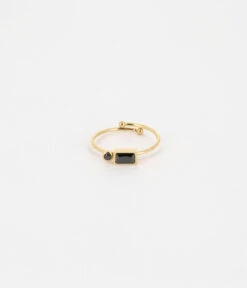 Bague Serenity (Acier Doré) -Bijoux Fantaisie SRS18138 01BLK WEB