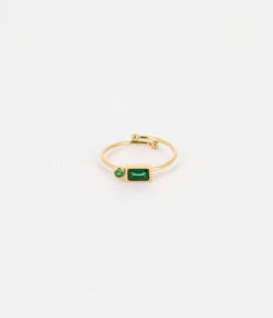 Bague Serenity (Acier Doré) -Bijoux Fantaisie SRS18138 01GRN WEB