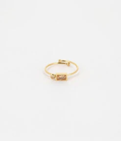 Bague Serenity (Acier Doré) -Bijoux Fantaisie SRS18138 01NUD WEB