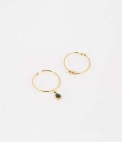 Bague Carole (Acier Doré) -Bijoux Fantaisie SRX18136 01BLK WEB