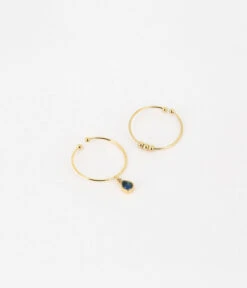 Bague Carole (Acier Doré) -Bijoux Fantaisie SRX18136 01BLU WEB