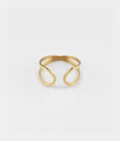 Bague Infinity (Acier Doré)