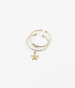 Bague Ithaque (Acier Doré) -Bijoux Fantaisie bague ithaque acier dore 1