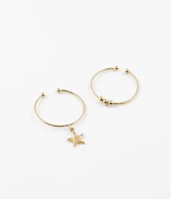 Bague Ithaque (Acier Doré) -Bijoux Fantaisie bague ithaque acier dore 2