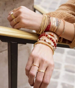 Bague Kheops (Acier) -Bijoux Fantaisie bague kheops acier dore portee 85ac9bdc 0c40 488a ac04 ac4b089bcbd6