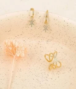 Bague OCTOBREROSE (Acier Doré) -Bijoux Fantaisie bague octobrerose acier dore nature morte