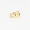 Bague Sardaigne (Acier Doré) -Bijoux Fantaisie bague sardaigne acier dore