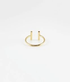 Bague Starck (Acier Doré)