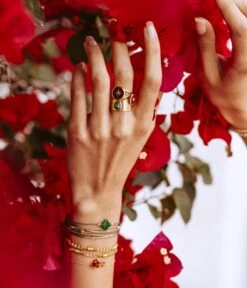 Bague Sun (Acier Doré) -Bijoux Fantaisie bague sun noir