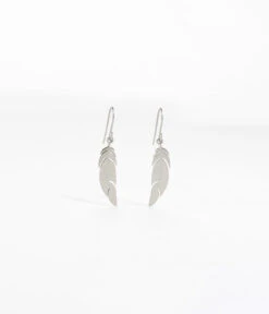 Boucles D'oreilles Feather (Acier)