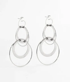 Boucles D'oreilles Hélène (Acier)