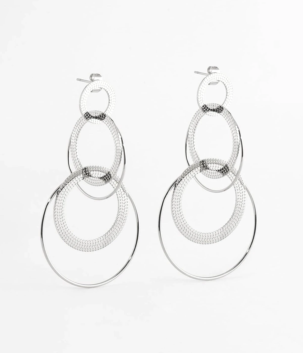 Boucles D'oreilles Hélène (Acier) 3 Boucles D'oreilles Hélène (Acier)