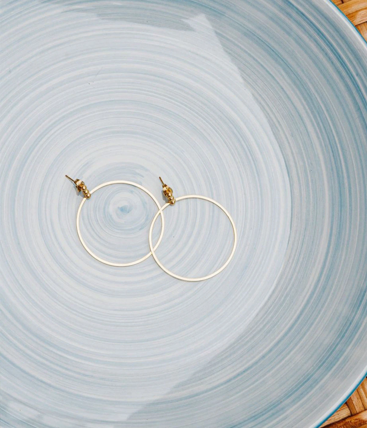 Boucles D'oreilles Honoré (Acier Doré) 5 Boucles D'oreilles Honoré (Acier Doré) – Image 3